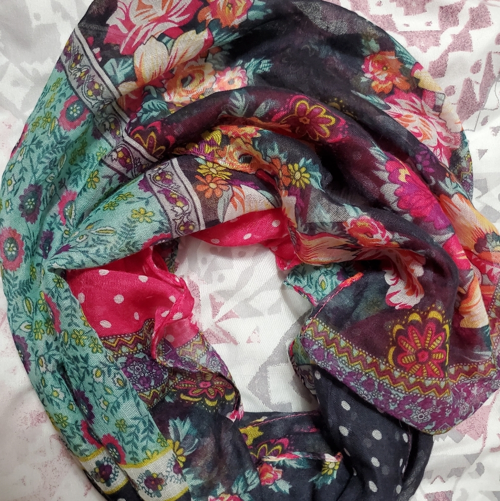 Colorful Printed Scarf